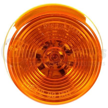 Truck-Lite 3050A LED Clearance/Marker Light - Signal-Stat, 2", Round, Grommet Mount, 10 Diodes, PL-10, 12V, Yellow