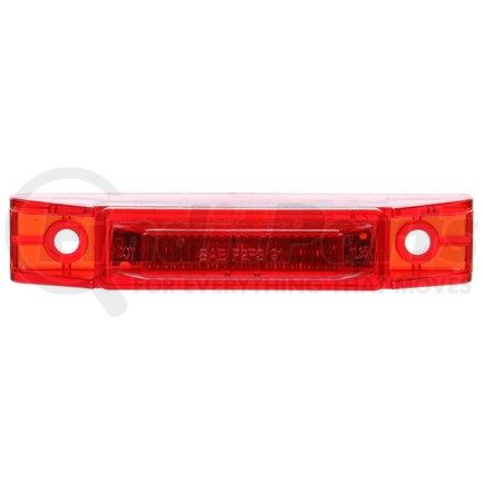 Truck-Lite 35004R 35 Series, Military, LED, Red Rectangular, 2 Diode, Marker Clearance Light, P3, 2 Screw, Fit 'N Forget M/C, .180 Bullet Terminal/Ring Terminal, 12 - 24V, Kit