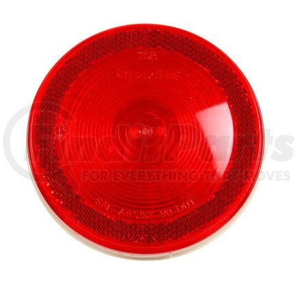 Truck-Lite 40285R 40 Economy, Reflectorized, Incandescent, Red, Round, 1 Bulb, Stop/Turn/Tail, Reflectorized, PL-3, 12V