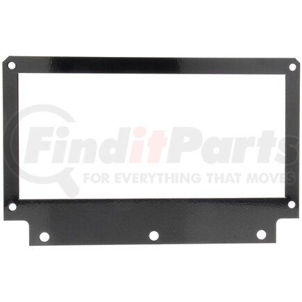 Truck-Lite 40721 40 Series, Flange Mount, 4 in Diameter Lights, Used In Round Shape Lights, Black Metal, 4 Screw Bracket Mount