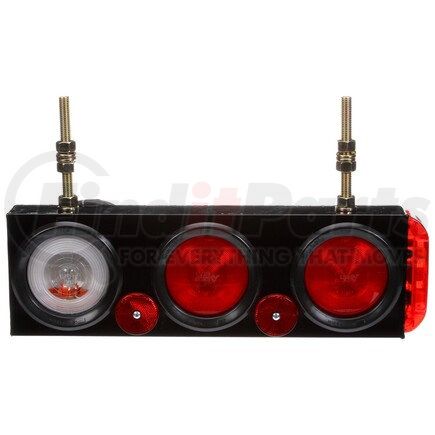 Truck-Lite 40759 40 Series Incandescent Back-Up and Stop/Turn/Tail Light Module - with Side Marker, RH Side, Black PVC, 12V