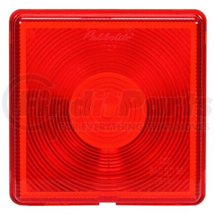 Truck-Lite 8006 Replacement Lens - Signal-Stat, Square, Red, Acrylic, for Direction Indicator Lights, STT/Back Up Lights (8000, 8001, 8002), Snap-Fit