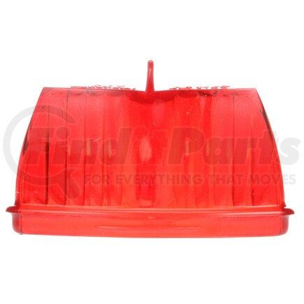 Truck-Lite 8861 Replacement Lens - Signal-Stat, Triangular, Red, Acrylic, for Bus Lights, 1 Screw