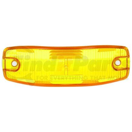 Truck-Lite 8918A Signal-Stat, Rectangular, Yellow, Polycarbonate, Replacement Lens for Signal Lights, 2 Screw