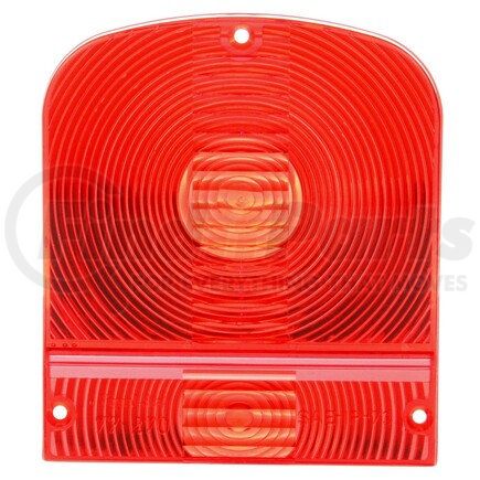 Truck-Lite 8923 Replacement Lens - Signal-Stat, Rectangular, Red, Acrylic, for Signal Lights, 3 Screw