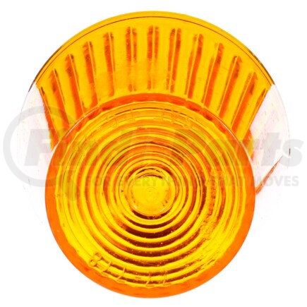 Truck-Lite 8943A Signal-Stat Replacement Lens - Round, Yellow, Polycarbonate, For Cab Marker (1319A), Snap-Fit