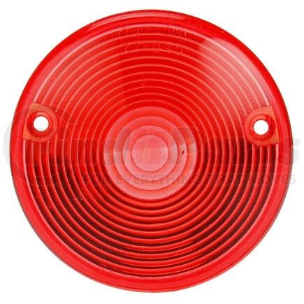 Truck-Lite 8974 Replacement Lens - Signal-Stat, Round, Red, Acrylic, for 2201, 2203, 2204, 2 Screw