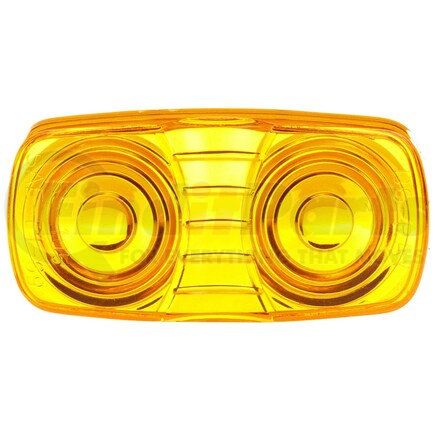 Truck-Lite 9006A Signal-Stat Replacement Lens - Oval, Yellow, Acrylic, For M/C Lights (1201, 1203A, 1204), Snap-Fit