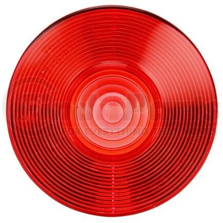 Truck-Lite 9041 Replacement Lens - Signal-Stat, Round, Red, Polycarbonate, for 3751, 3752, 3851, Front, Rear Lighting (540D, 541), Snap-Fit