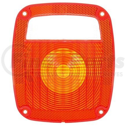 Truck-Lite 9049 Replacement Lens - Signal-Stat, Rectangular, Red, Polycarbonate, for 4010 Series, Box Lights (4025, 4026, 4027, 4028), Trailer Kits (5315Y101, 5316Y101), 4 Screw