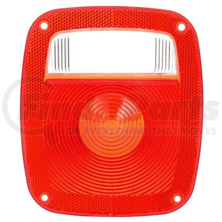 Truck-Lite 9071 Replacement Lens - Signal-Stat, Rectangular, Red, Polycarbonate, for Box Lights (4015, 4016, 4017, 4018, 4023, 4024), 4 Screw