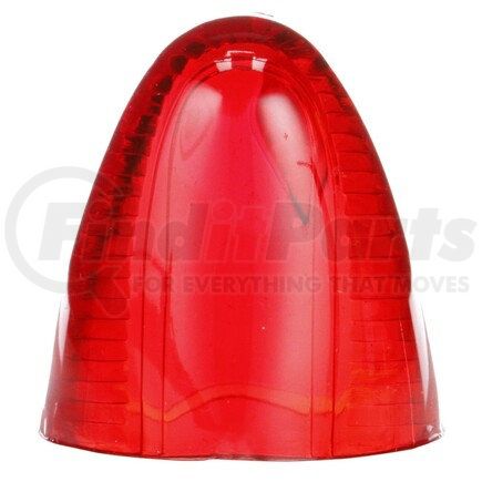 Truck-Lite 9087 Replacement Lens - Signal-Stat, Oval, Red, Acrylic, for Cab Markers (1312A), 1 Screw