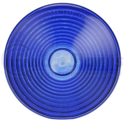 Truck-Lite 9341B Replacement Lens - Signal-Stat, Round, Blue, Acrylic, for Pedestal Lights (3760, 3763, 3860, 3861, 3862, 3863, 3762), Snap-Fit