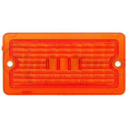 Truck-Lite 9371 Replacement Lens - Signal-Stat, Rectangular, Red, Acrylic, for 1571, 2 Screw