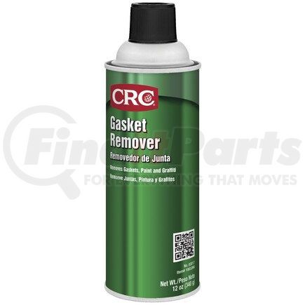 CRC 03017 CRC Gasket Remover / Paint and Decal Remover, 12 Wt Oz, Aerosol, Organic Solvents, Light Grey