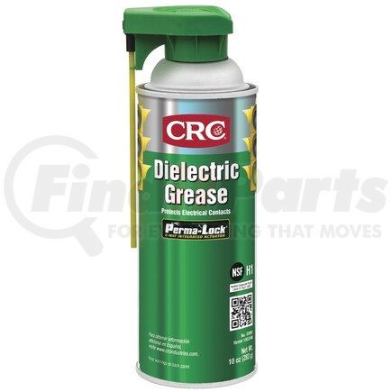 CRC 03082 CRC Dielectric Grease, 10 Wt Oz, Aerosol, Silicone, Translucent to Opaque