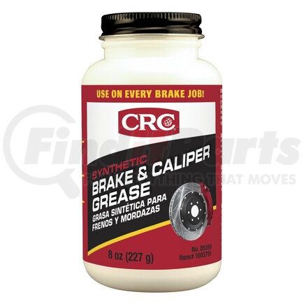 CRC 05359 Brake Caliper Synthetic Grease, 8 oz Bottle, 6 per Case