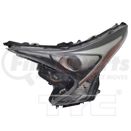 TYC 20-9800-00-9 Head Lamp
