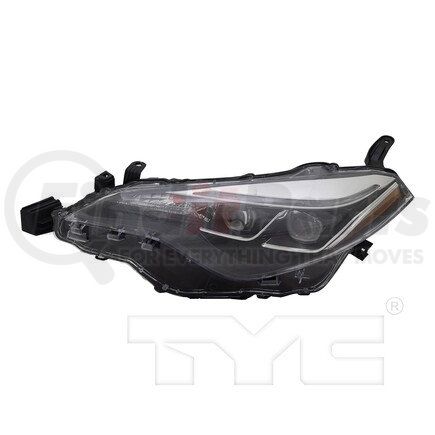 TYC 20-9884-00 Head Lamp