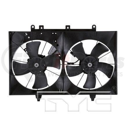 TYC 621870 Dual Radiator and Condenser Fan Assembly for INFINITY