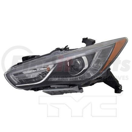TYC 20-17204-00 HEADLIGHT ASSEMBLY