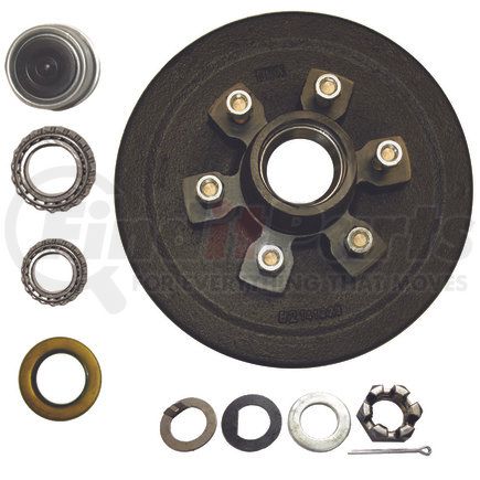 Power10 Parts 12-655-342 Brake Drum Kit - For 5.2K Axle