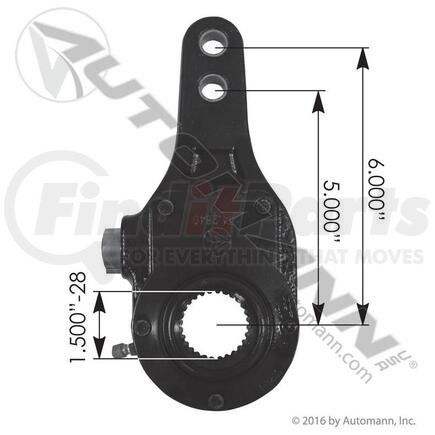 Automann 134.2840 MANUAL SLACK ADJUSTER 5IN-6IN