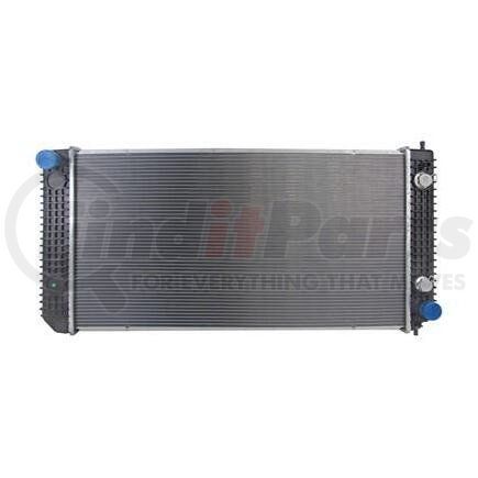 GMC HDC010272PA Design Style  Plastic Aluminum Height  37 1/4 InchesWidth  19 1/16 InchesDepth  1 7/8 InchesInlet  1 3/4 Inch ConnectionOutlet  1 3/4 Inch ConnectionEngine Oil Cooler  NoTrans Oil Cooler  11 1/2 Inch Make  Chevrolet Kodiak GMC TopkickMod