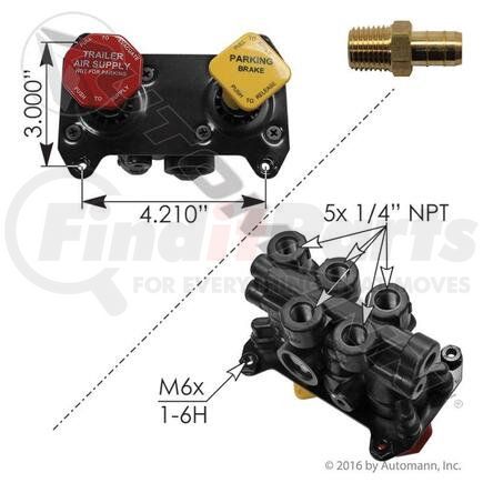 Automann 170.800522 MV3 TYPE DASH CONTROL MODULE