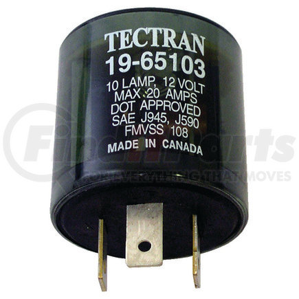 Tectran 19-65103 Flasher 10 Lamp- 20A 3 Prongs (Stock Code: 41002) (Representative Image)