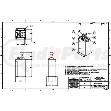 APSCO AVC-295-8 HOIST/PTO VALV