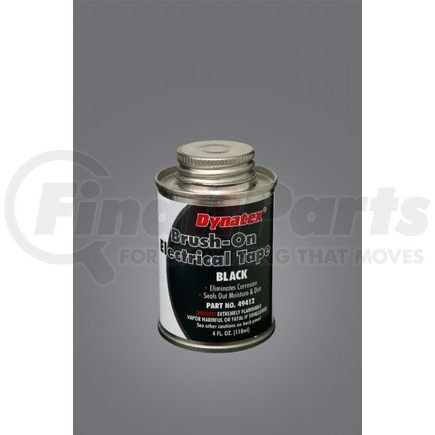 Dynatex 49412 Brush On Electrical Tape 4oz Brush Top Can