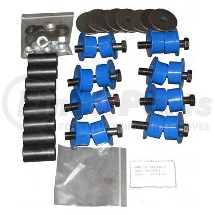 Watson & Chalin SRK1190-1 Poly Urethane Bolt Bushing and Bolt Kit for All 4 Trailing Arms