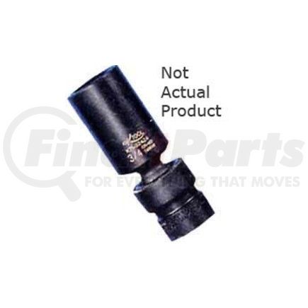 K-Tool International KTI-32424 3/8in. Drive Swivel Deep 6 Point Impact Socket -3/4in.