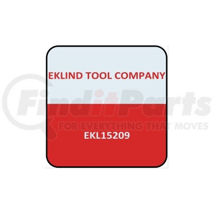 Eklind Tool Company 15209 9/64" Long Series Hex-L® Key