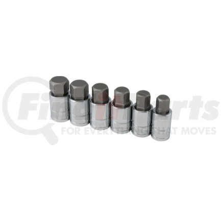 Titan 16156 6 Piece 1/2" Drive SAE Large Hex Bit Socket Set