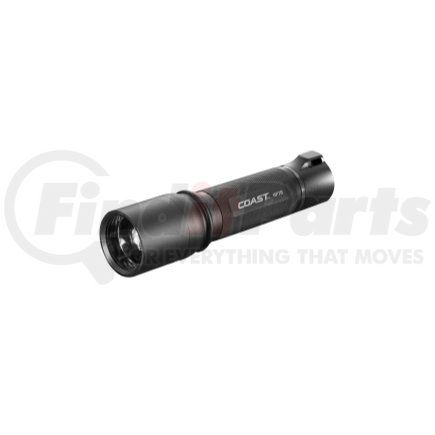 Coast 19221 HP7R Rechargeable Long Distance Focusing Flashlight, Black