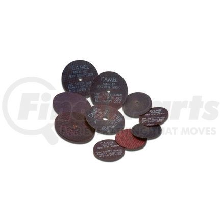 Cgw Abrasive 35505 Type 1, Aluminum Oxide Cutoff Wheels for Die Grinder / Mandrel 3X1/8X3/8 T1 A24-R-BF