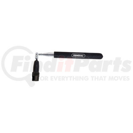 General Tools & Instruments 582 Telescoping Mini Lighted Magnetic Pick-Up Tool, with 2 lb Magnet, LED, 5-1/2" to 29" Range