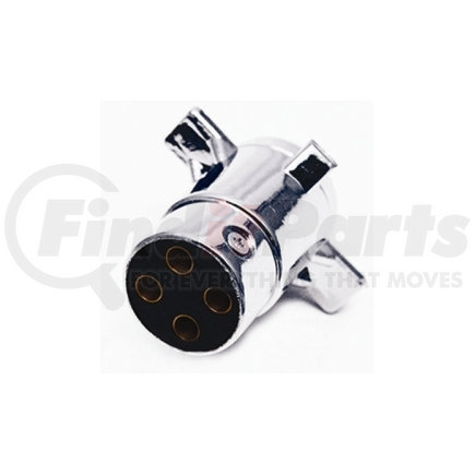 The Best Connection 2507-2F 4-Pole Round M Trailer Plug Connector 1 Pc