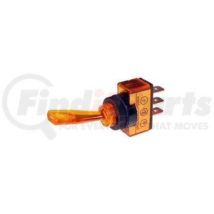 The Best Connection 2612J Red Illuminated Toggle 20A 12V S.P.S.T. 1 Pc