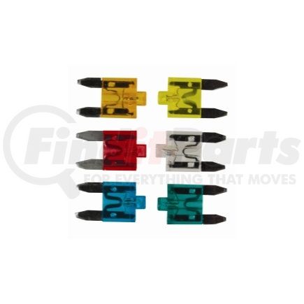 The Best Connection 11-0007 7.5 AMP Brown Smart Glow Mini Fuse 2 Pcs