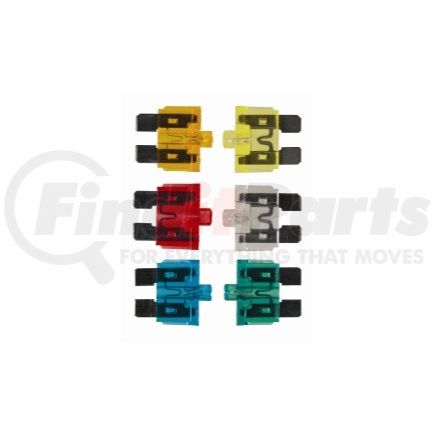 The Best Connection 10-1004 25 AMP Clear ATC/ATO Smart Glow Fuse 2 Pcs