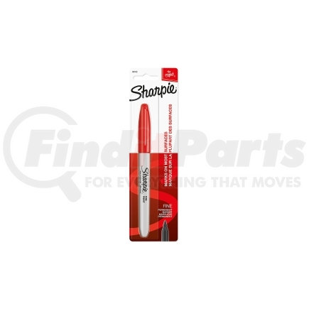 Sharpie 30102PP Sharpie Fine Point Permanent Marker, Red