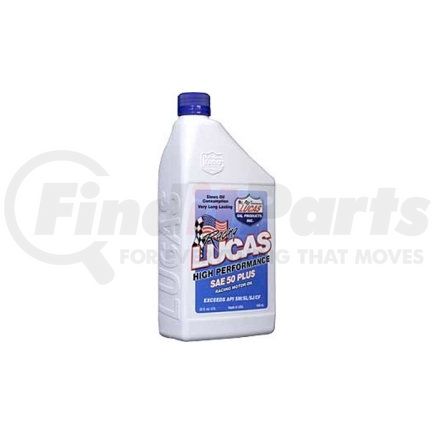 Lucas Oil 10044 Racing Oil, 50 Plus, 6 Quarts