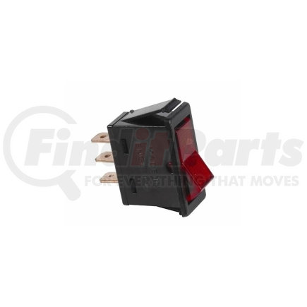 The Best Connection 2602J Red Illuminated Rocker 20A 12V S.P.S.T. 1 Pc