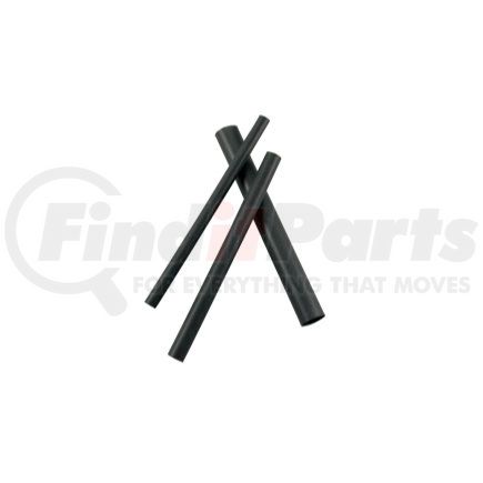 The Best Connection 4004H 3/16" I.D. Black Heat Shrink Tubing (7) 4" Pcs