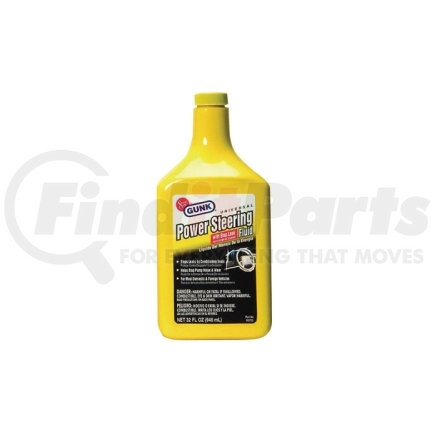 Radiator Specialties M2732 Power Steering Fluid with Stop Leak, Prevents Wear and Oxidation, 32 oz Bottle, 12 per Pack