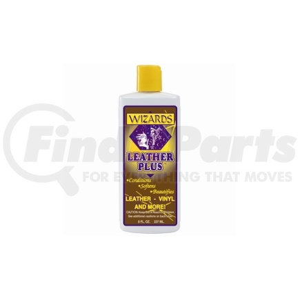 RJ Star 66319 Leather Plus Leather Conditioner, 8 oz Bottle, Preserves and Protects Leather, Vinyl and Naugahyde