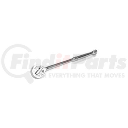 Wilmar W32106 Chrome Ratchet, 1/2" Drive, Round Head, 9-7/8" Long